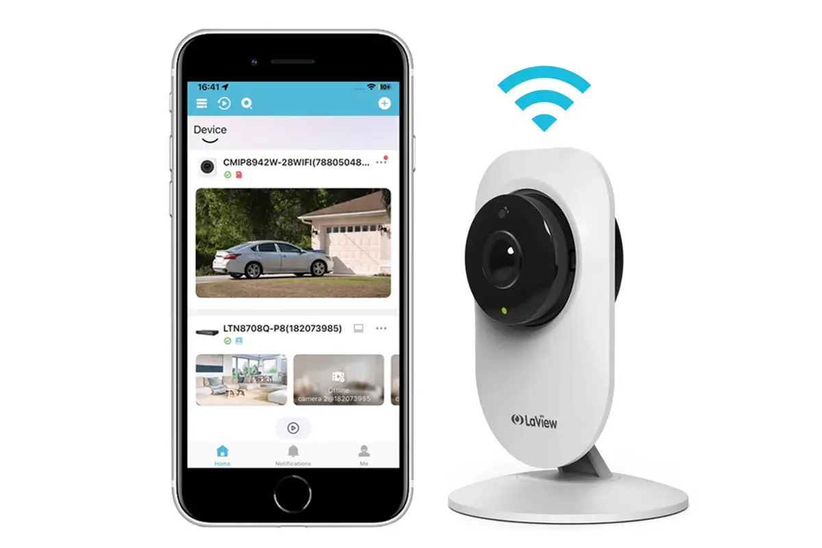 Laview Camera Blinking Blue Light